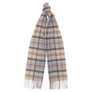 Barbour Wool Cashmere Tartan Scarf